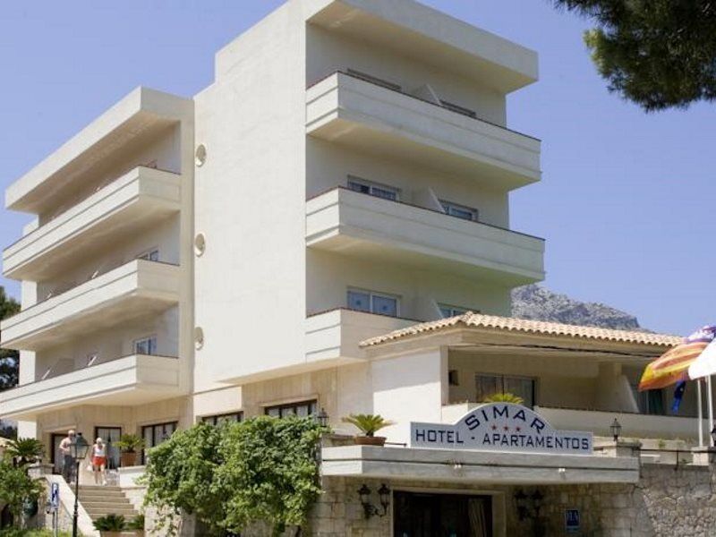 Globales Simar Hotel Cala de Sant Vicenc Eksteriør billede