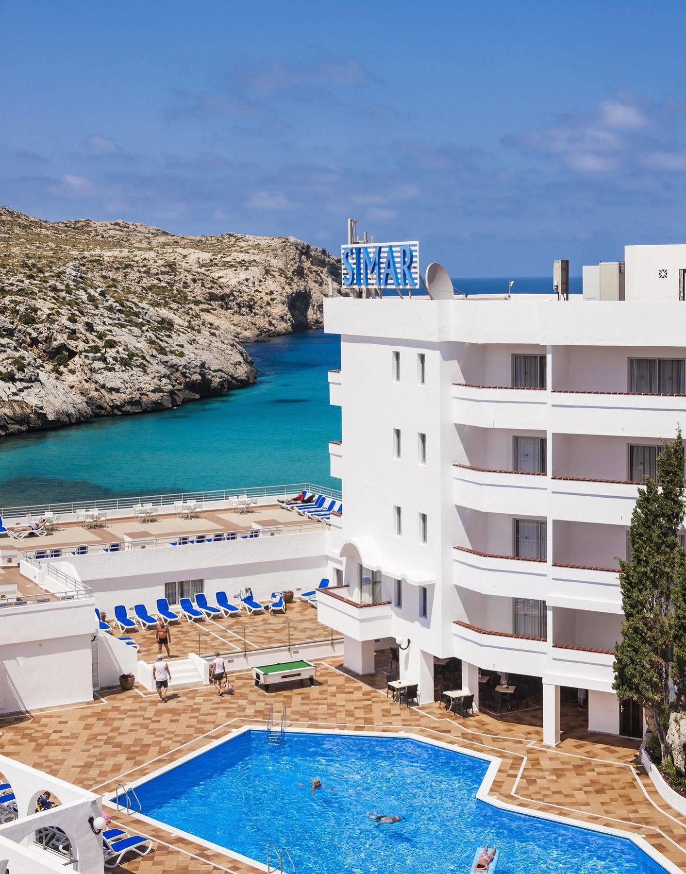Globales Simar Hotel Cala de Sant Vicenc Eksteriør billede