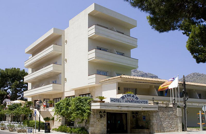 Globales Simar Hotel Cala de Sant Vicenc Eksteriør billede