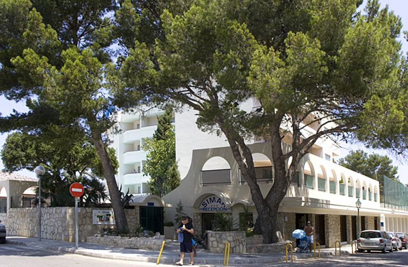 Globales Simar Hotel Cala de Sant Vicenc Eksteriør billede